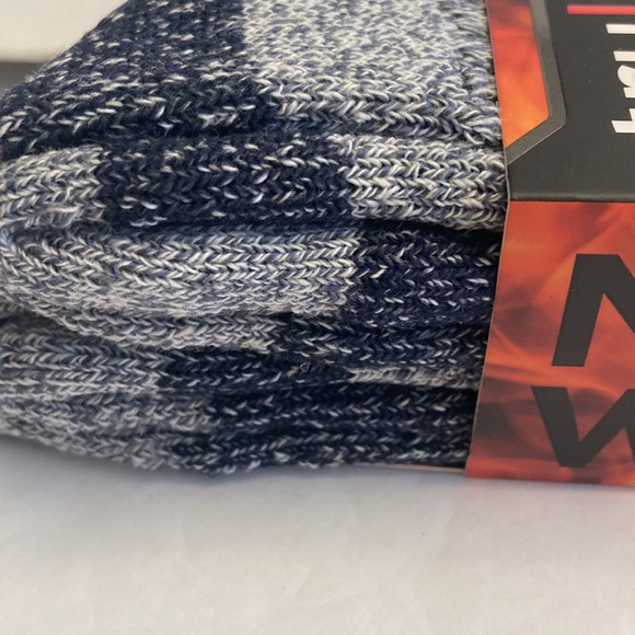 Merino Wool Blend Socks Xtreme Thermal Warm Cold Weather Boot Socks Grey - Picture 9 of 16